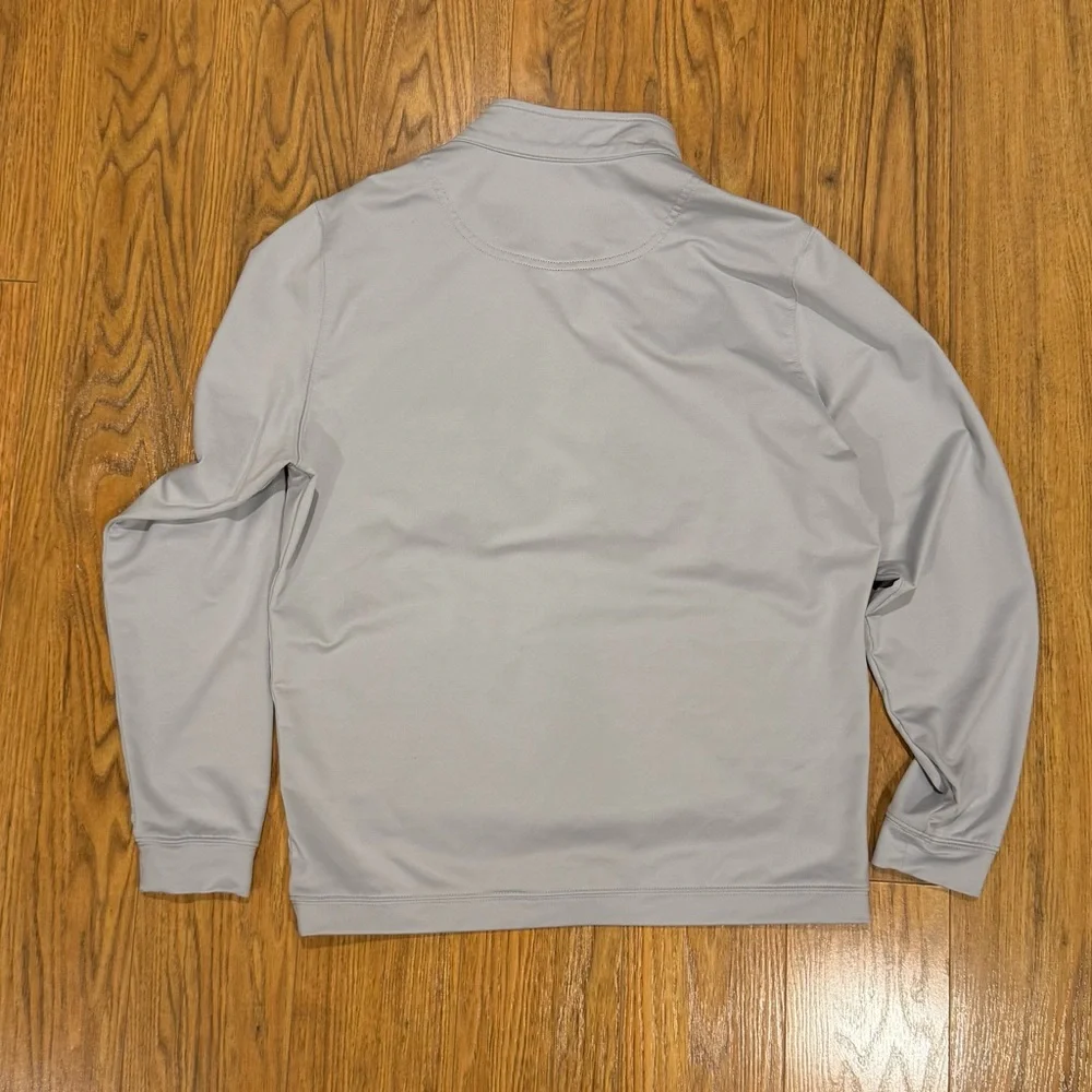 Peter Manning Gray Quarter-Zip Pullover - Picture 3 of 3